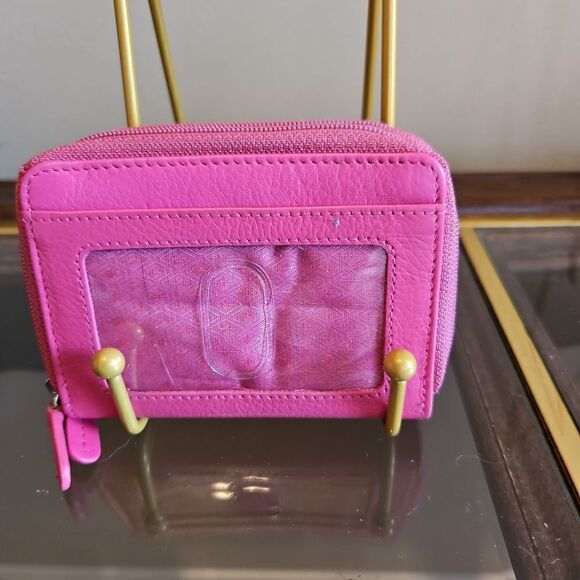 (NO BRAND) Vintage DOUBLE zipper 10 card and ID holder - Picture 2 of 7